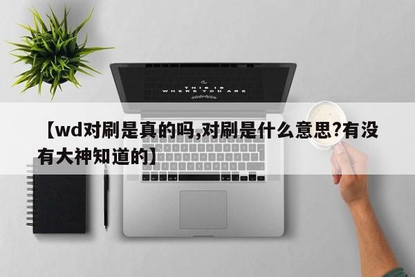 【wd对刷是真的吗,对刷是什么意思?有没有大神知道的】