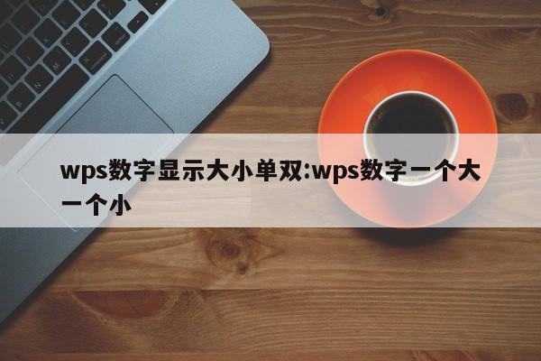 wps数字显示大小单双:wps数字一个大一个小
