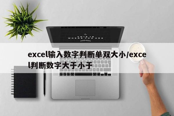 excel输入数字判断单双大小/excel判断数字大于小于
